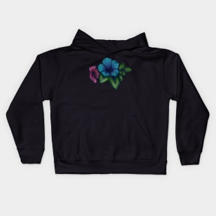 Watercolor Florals Kids Hoodie